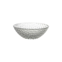 Avet Carmen - Bol de Cristal con Relieve Exterior, 465 ml (Diámetro 15,4 cm x Altura 4 cm) - Lote de 6 Unidades